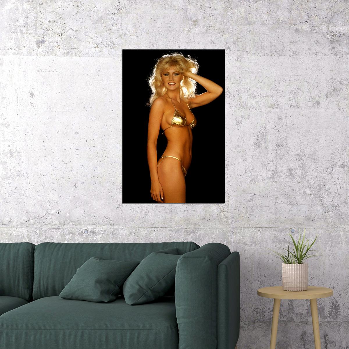 Janine Andrews Model Musician Star Poster Wall Art Print Home Wall Decor - xonomax