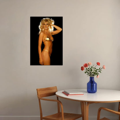 Janine Andrews Model Musician Star Poster Wall Art Print Home Wall Decor - xonomax