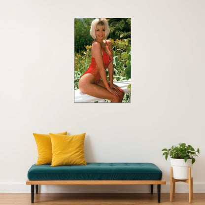 Jo Guest 80s 90s Sexy Model Star Poster Wall Art Print Home Wall Decor