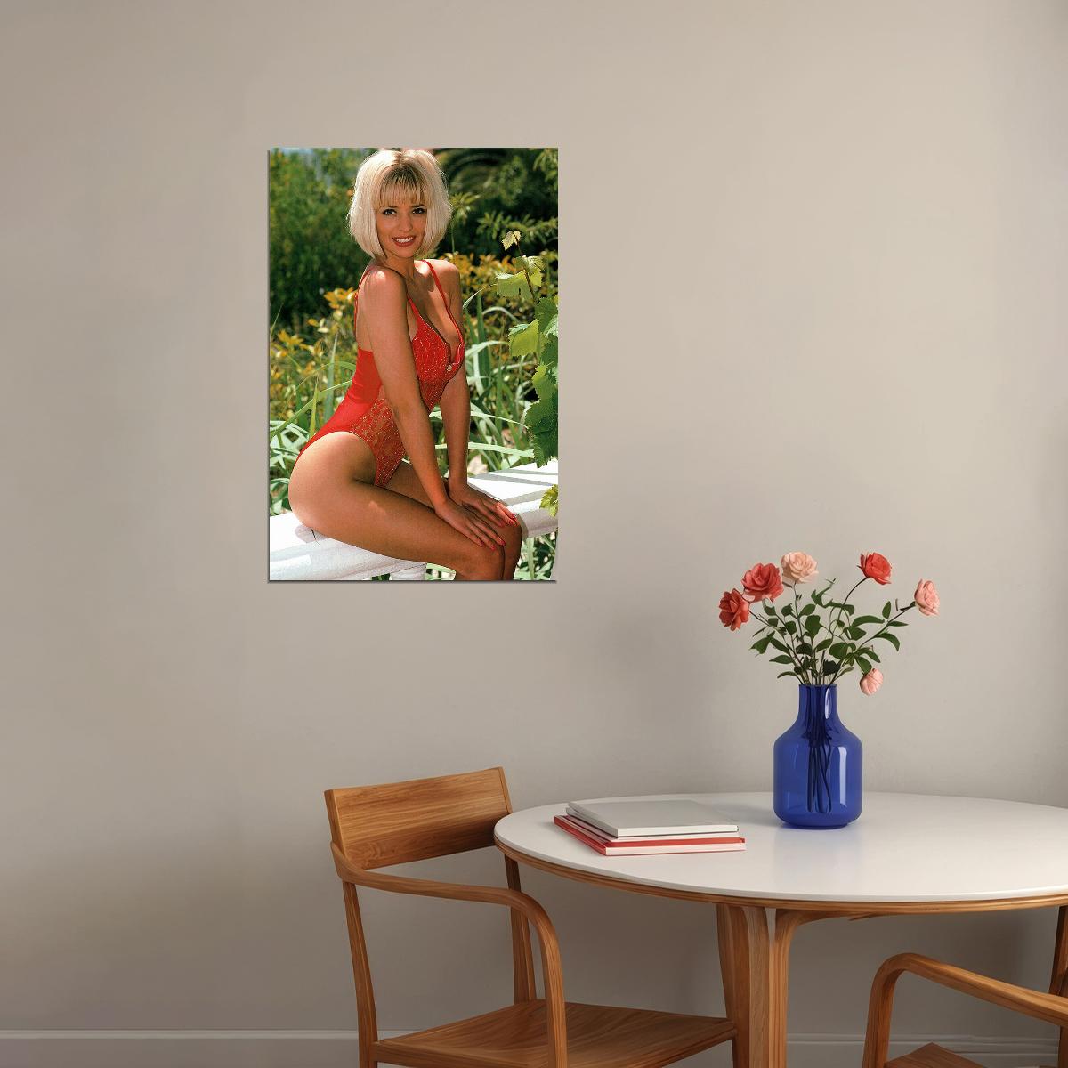 Jo Guest 80s 90s Sexy Model Star Poster Wall Art Print Home Wall Decor
