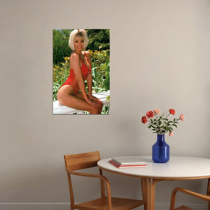 Jo Guest 80s 90s Sexy Model Star Poster Wall Art Print Home Wall Decor