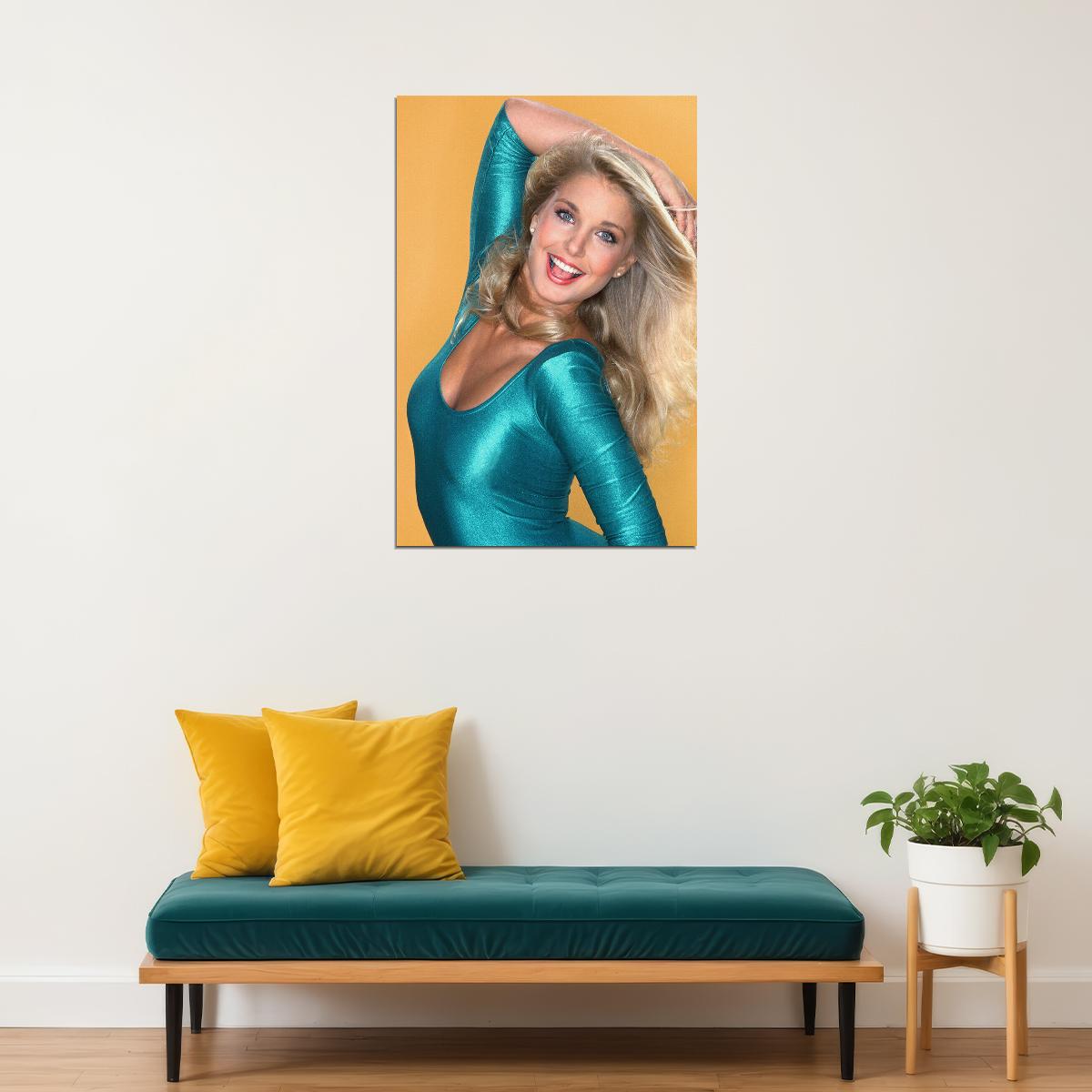 Heather Thomas Actress Writer Star Poster Wall Art Print Home Wall Decor - xonomax