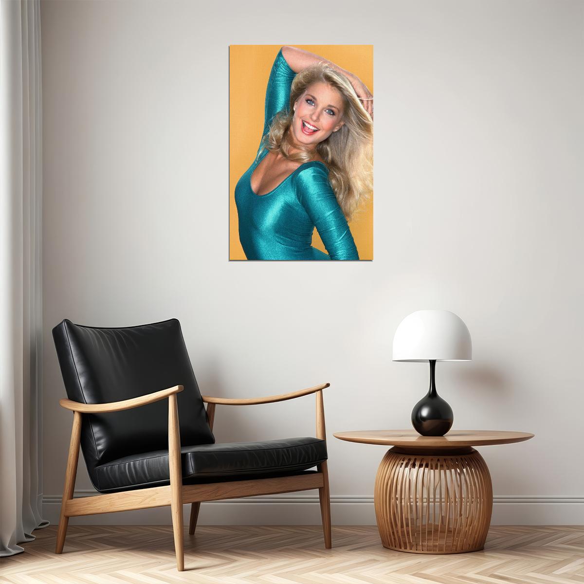 Heather Thomas Actress Writer Star Poster Wall Art Print Home Wall Decor - xonomax