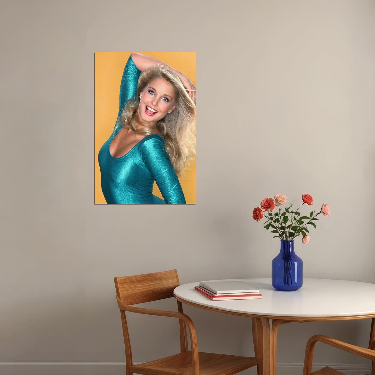 Heather Thomas Actress Writer Star Poster Wall Art Print Home Wall Decor - xonomax