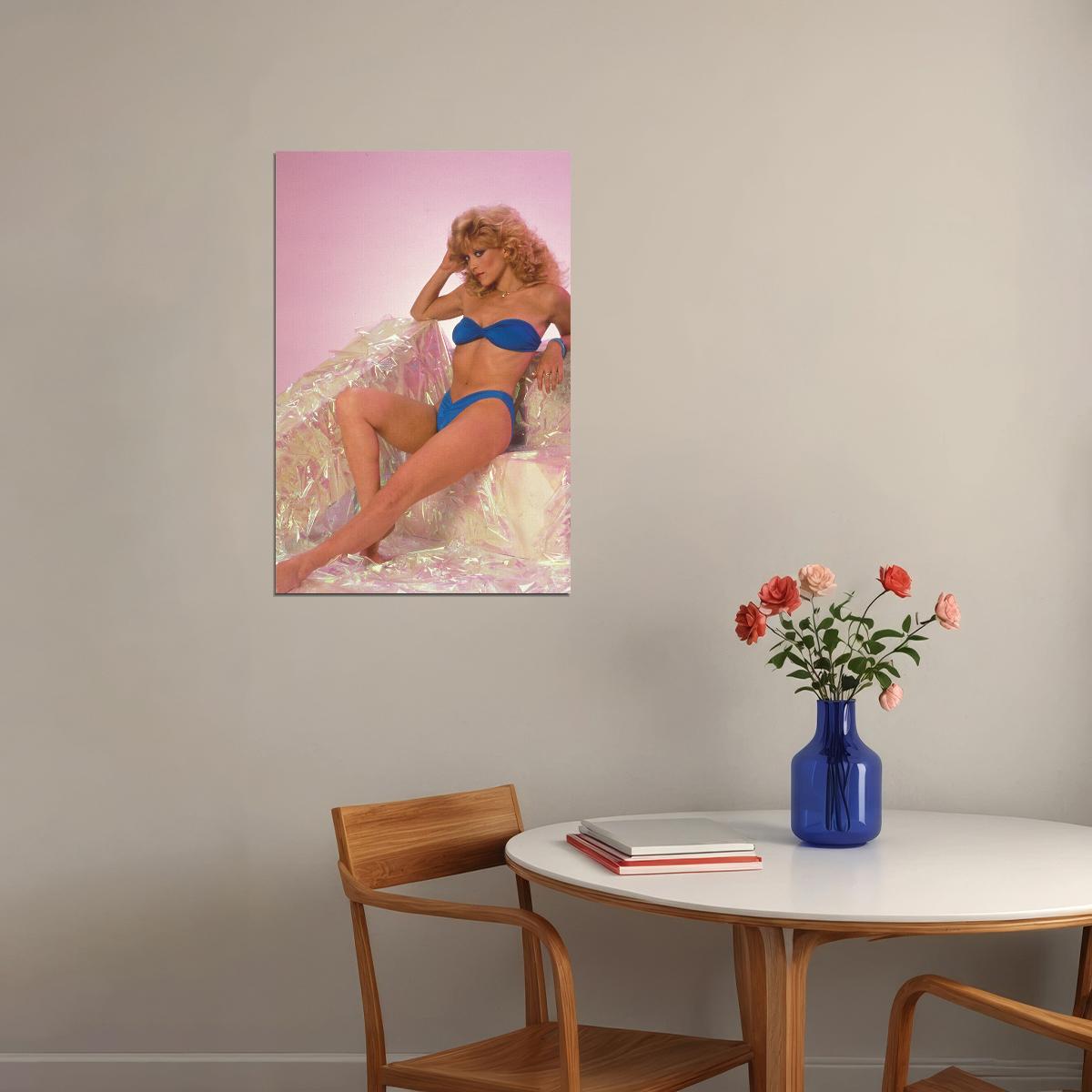 Judy Landers 80s 90s Movie Actor Idol Poster Wall Art Print Home Wall Decor