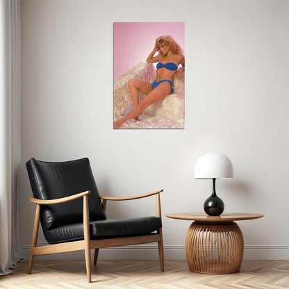 Judy Landers 80s 90s Movie Actor Idol Poster Wall Art Print Home Wall Decor
