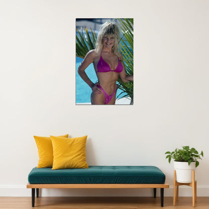 Joanne Mcvay 80s 90s Hot Model Star Poster Wall Art Print Home Wall Decor - xonomax