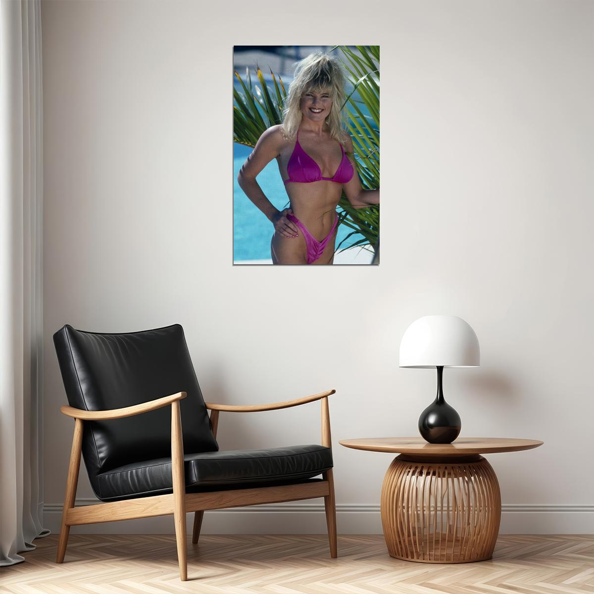 Joanne Mcvay 80s 90s Hot Model Star Poster Wall Art Print Home Wall Decor - xonomax