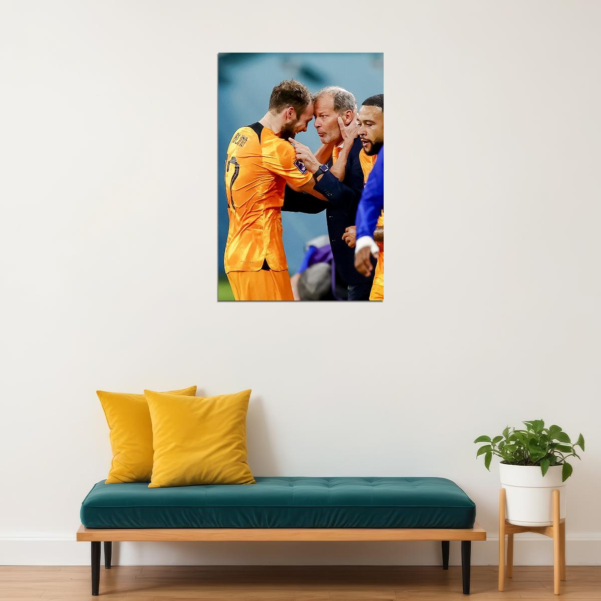 Daley Blind Danny Blind Netherlands World Cup Poster Wall Art Print Home Wall Decor - xonomax