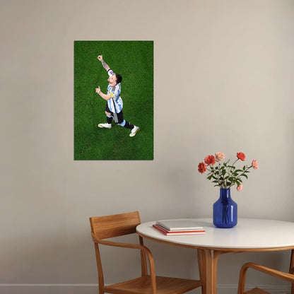 Leo Messi Argentina National Team World Cup Sport Poster Wall Art Print Home Wall Decor - xonomax