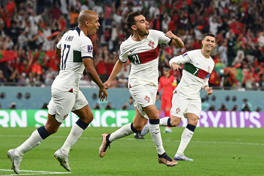 Ricardo Horta Goal Celebration Portugal Team World Cup Poster Wall Art Print Home Wall Decor - xonomax