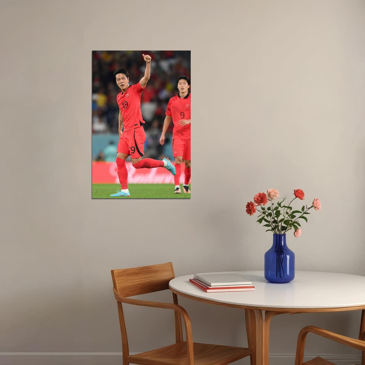 Kim Young-gwon South Korea National Team World Cup Poster Wall Art Print Home Wall Decor - xonomax