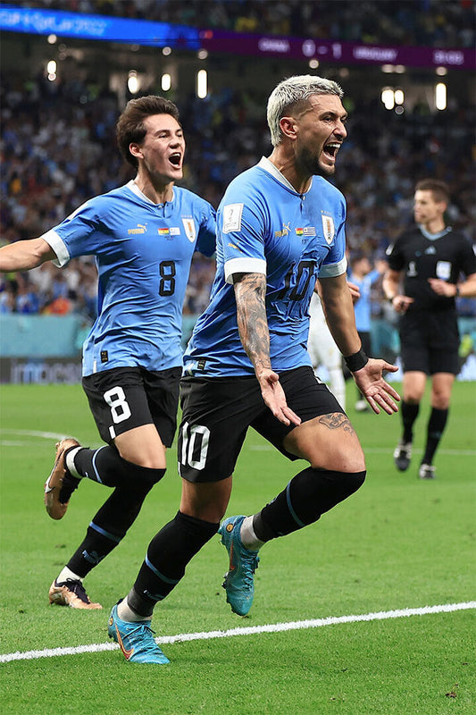 Giorgian De Arrascaeta Goal Celebration Uruguay Poster Wall Art Print Home Wall Decor - xonomax