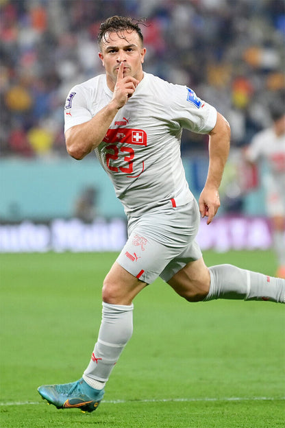 Xherdan Shaqiri Switzerland National Team World Cup Poster Wall Art Print Home Wall Decor - xonomax