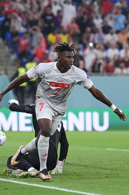 Breel Embolo Switzerland National Team World Cup Poster Wall Art Print Home Wall Decor - xonomax