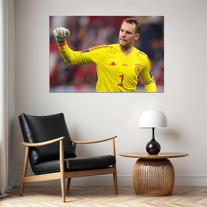 Manuel Neuer Germany National Team World Cup Poster Wall Art Print Home Wall Decor - xonomax