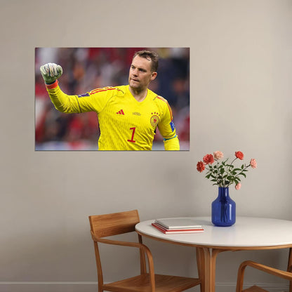 Manuel Neuer Germany National Team World Cup Poster Wall Art Print Home Wall Decor - xonomax