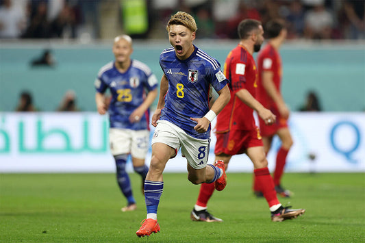 Ritsu Doan Goal Celebration Japan World Cup Poster Wall Art Print Home Wall Decor