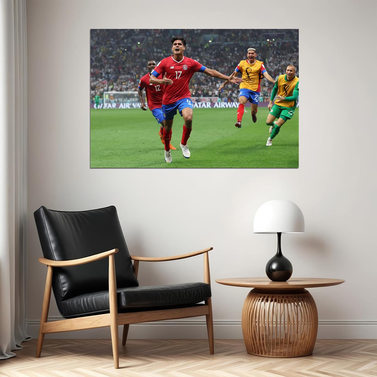 Yeltsin Tejeda Costa Rica National Team World Cup Poster Wall Art Print Home Wall Decor - xonomax