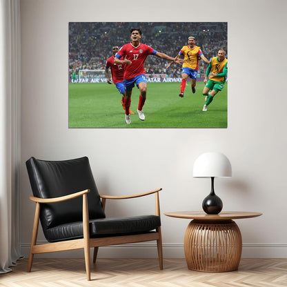 Yeltsin Tejeda Costa Rica National Team World Cup Poster Wall Art Print Home Wall Decor - xonomax