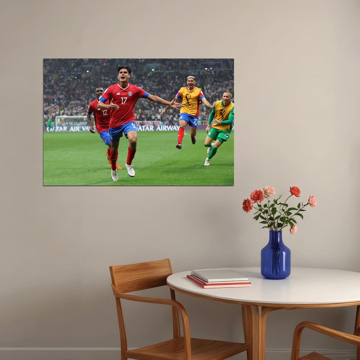 Yeltsin Tejeda Costa Rica National Team World Cup Poster Wall Art Print Home Wall Decor - xonomax