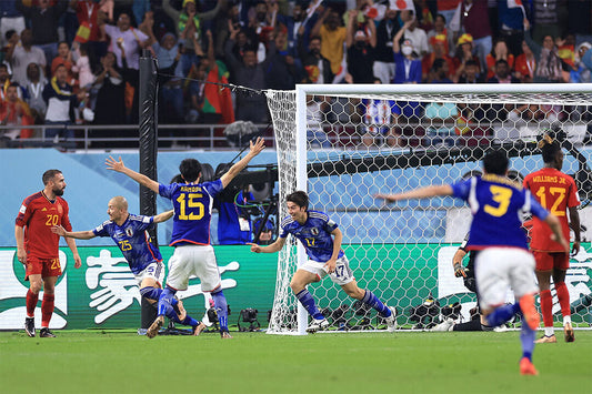 Ao Tanaka Japan Goal Celebaration World Cup Poster Wall Art Print Home Wall Decor - xonomax