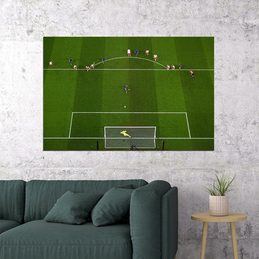 Lionel Penalty Wojciech Szczesny Argentina Vs Poland Poster Wall Art Print Home Wall Decor - xonomax