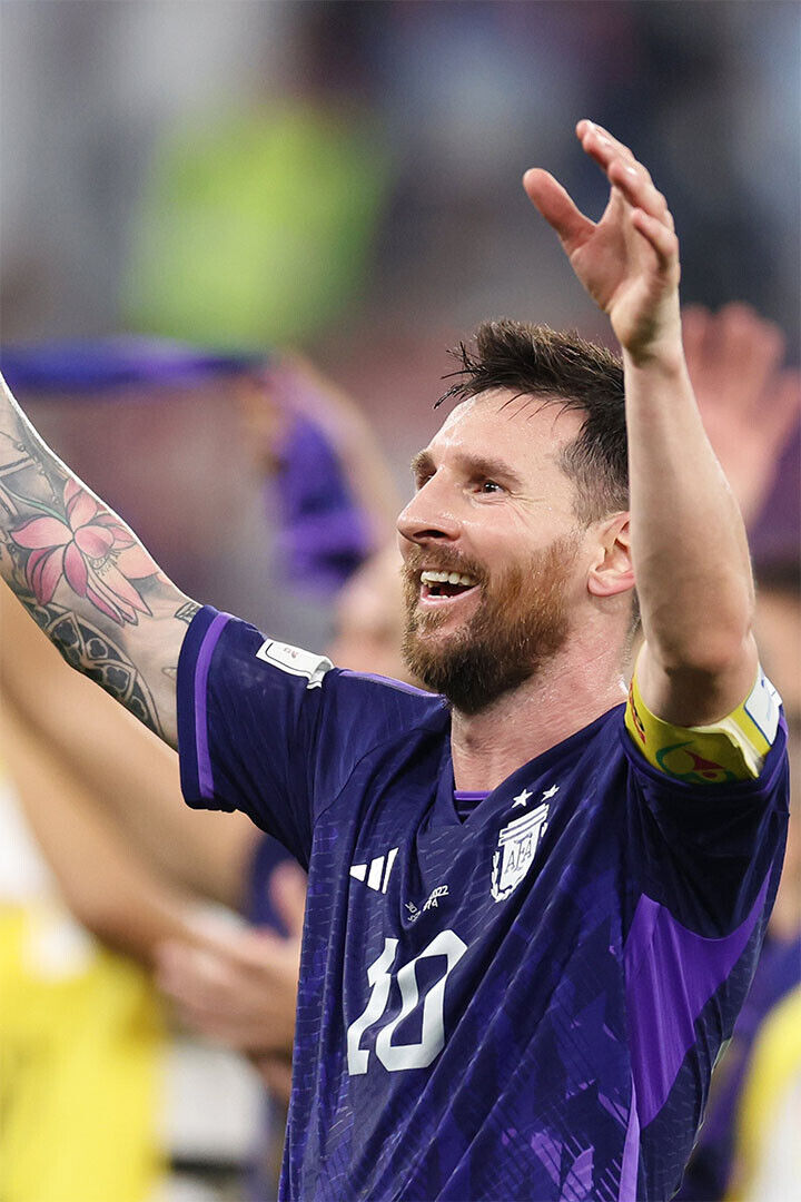 Lionel Messi Argentina National Team World Cup Poster Wall Art Print Home Wall Decor - xonomax