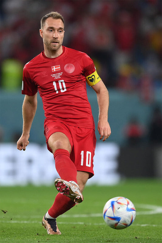 Christian Eriksen Denmark National Team World Cup Poster Wall Art Print Home Wall Decor - xonomax