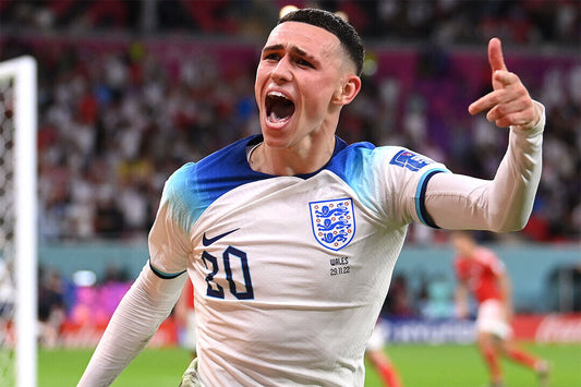Phil Foden Goal Celebration England World Cup Poster Wall Art Print Home Wall Decor - xonomax