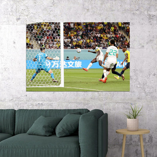 Kalidou Koulibaly Fans Senegal World Cup Poster Wall Art Print Home Wall Decor - xonomax