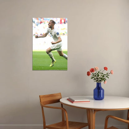 Strahinja Pavlovic Goal Celebration Serbia World Cup Poster Wall Art Print Home Wall Decor - xonomax
