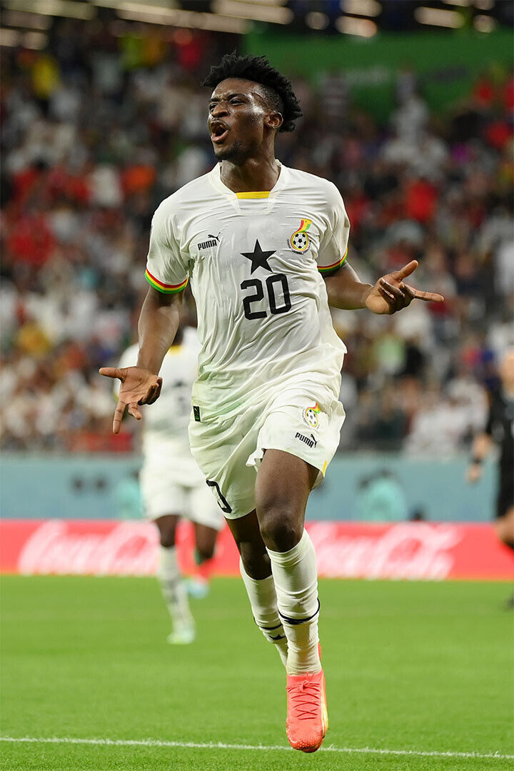 Mohammed Kudus Goal Celebraion Ghana World Cup Poster Wall Art Print Home Wall Decor - xonomax