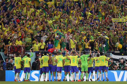 Brazil National Football Team World Cup Poster Wall Art Print Home Wall Decor - xonomax