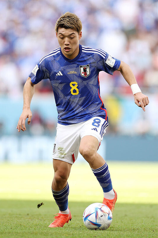 Ritsu Doan Japan National Football Team World Cup Poster Wall Art Print Home Wall Decor