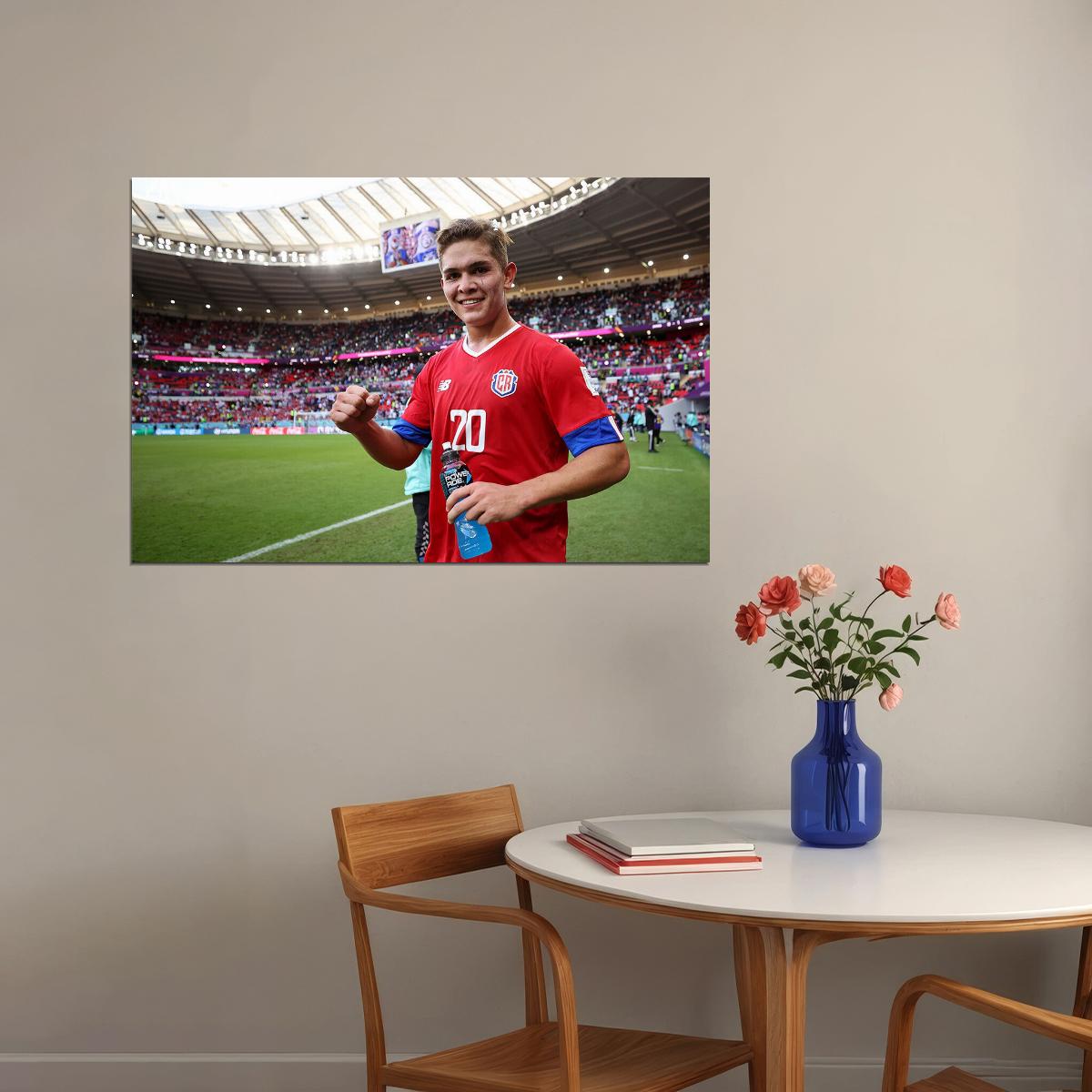 Brandon Aguilera Costa Rica National World Cup Poster Wall Art Print Home Wall Decor - xonomax