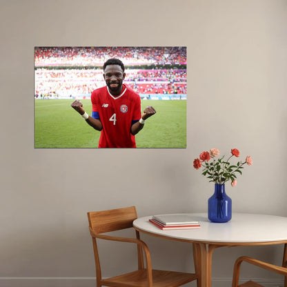 Keysher Fuller Goal Celebration Costa Rica World Cup Poster Wall Art Print Home Wall Decor - xonomax