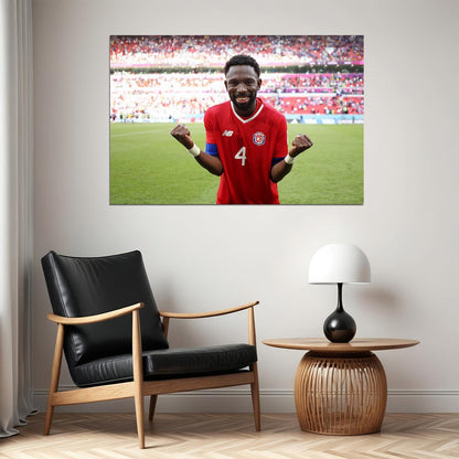 Keysher Fuller Goal Celebration Costa Rica World Cup Poster Wall Art Print Home Wall Decor - xonomax