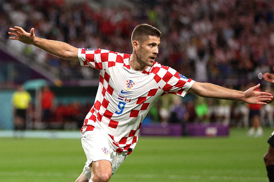 Andrej Kramaric Croatia National Team World Cup Sport Poster Wall Art Print Home Wall Decor - xonomax