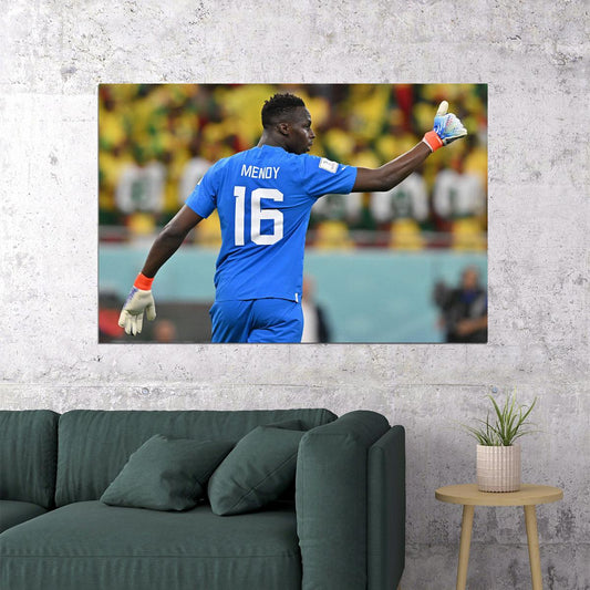 Edouard Mendy Senegal National Team World Cup Poster Wall Art Print Home Wall Decor - xonomax