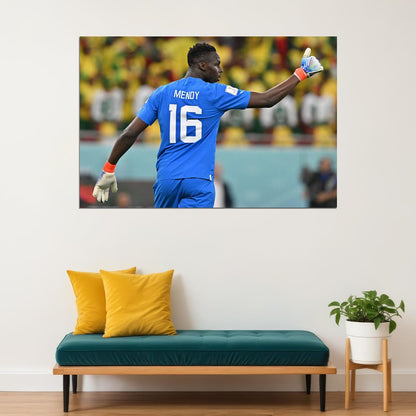 Edouard Mendy Senegal National Team World Cup Poster Wall Art Print Home Wall Decor - xonomax