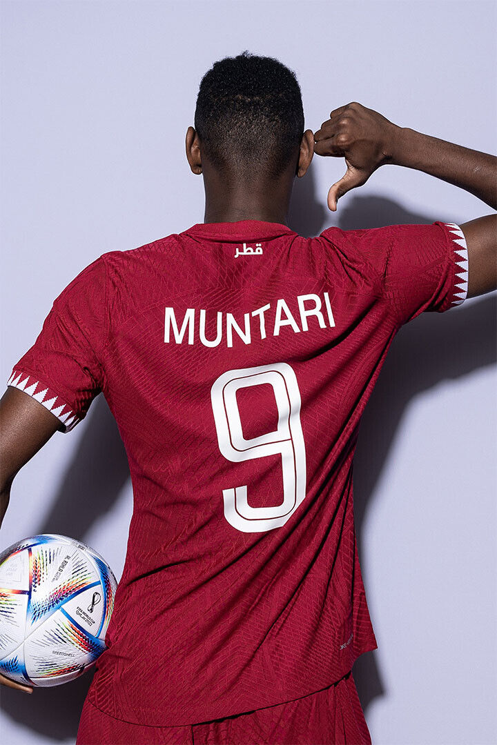 Mohammed Muntari Qatar National Team World Cup Poster Wall Art Print Home Wall Decor - xonomax