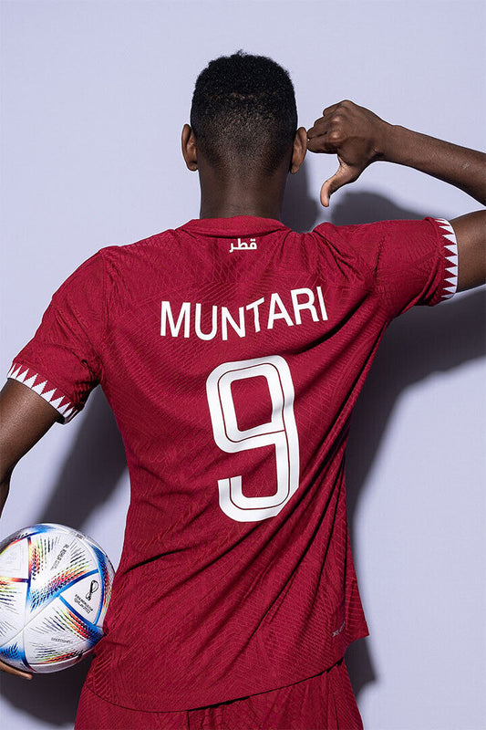 Mohammed Muntari Qatar National Team World Cup Poster Wall Art Print Home Wall Decor - xonomax