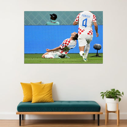 Andrej Kramaric Croatia National Team World Cup Poster Wall Art Print Home Wall Decor - xonomax