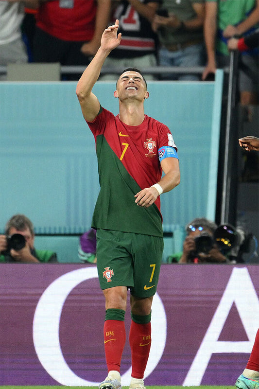 Cristiano Ronaldo Goal Celebration Portugal Sport Poster Wall Art Print Home Wall Decor - xonomax