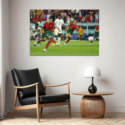 Cristiano Ronaldo Portugal National Team Fans Poster Wall Art Print Home Wall Decor - xonomax