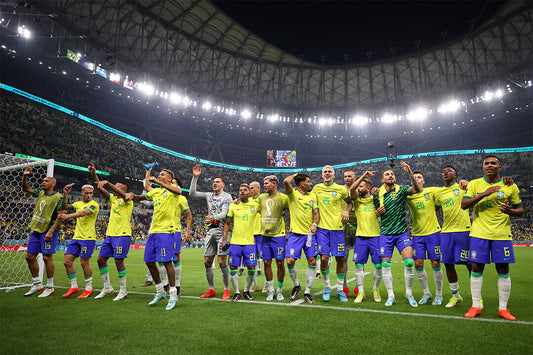 Brazil National Team World Cup Football Poster Wall Art Print Home Wall Decor - xonomax