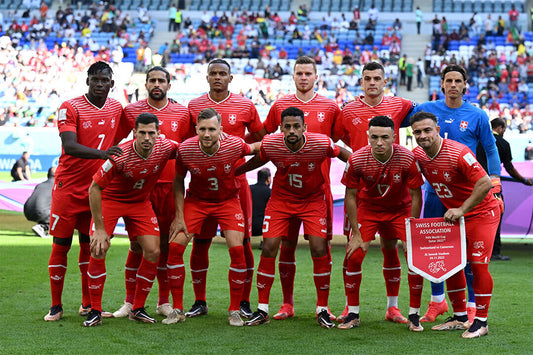 Switzerland National Football Team World Cup Qatar 2022 Poster Wall Art Print Home Wall Decor - xonomax