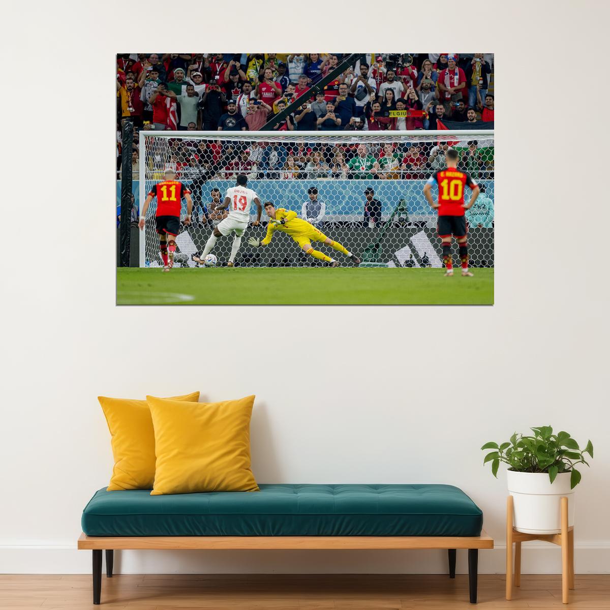 Belgium National Team World Cup Qatar 2022 Poster Wall Art Print Home Wall Decor - xonomax