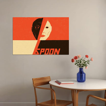 Spoon Lucifer On The Sofa Music Album Poster Wall Art Print Home Wall Decor - xonomax